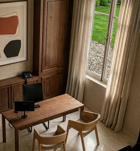 Rendu 3D du bureau du directeur