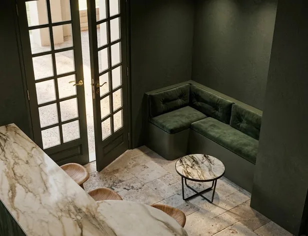 Rendu 3D de la banquette
